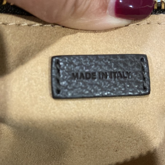 Jimmy Choo Nine2Five E/W Leather Tote + Pouch - Picture 12 of 15